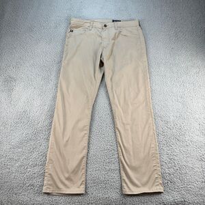 AG Adriano Goldschmied Pants 34X29 (Tag 34x34) Tellis Modern Slim Leg Pants Tan
